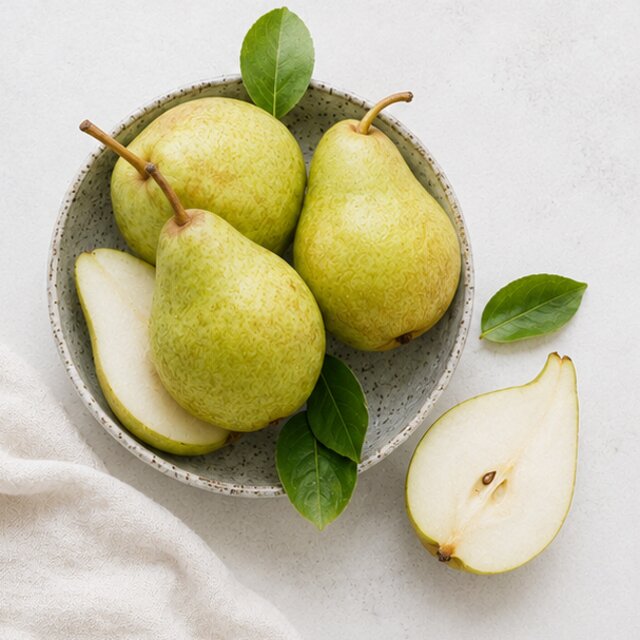 Pear and walnuts